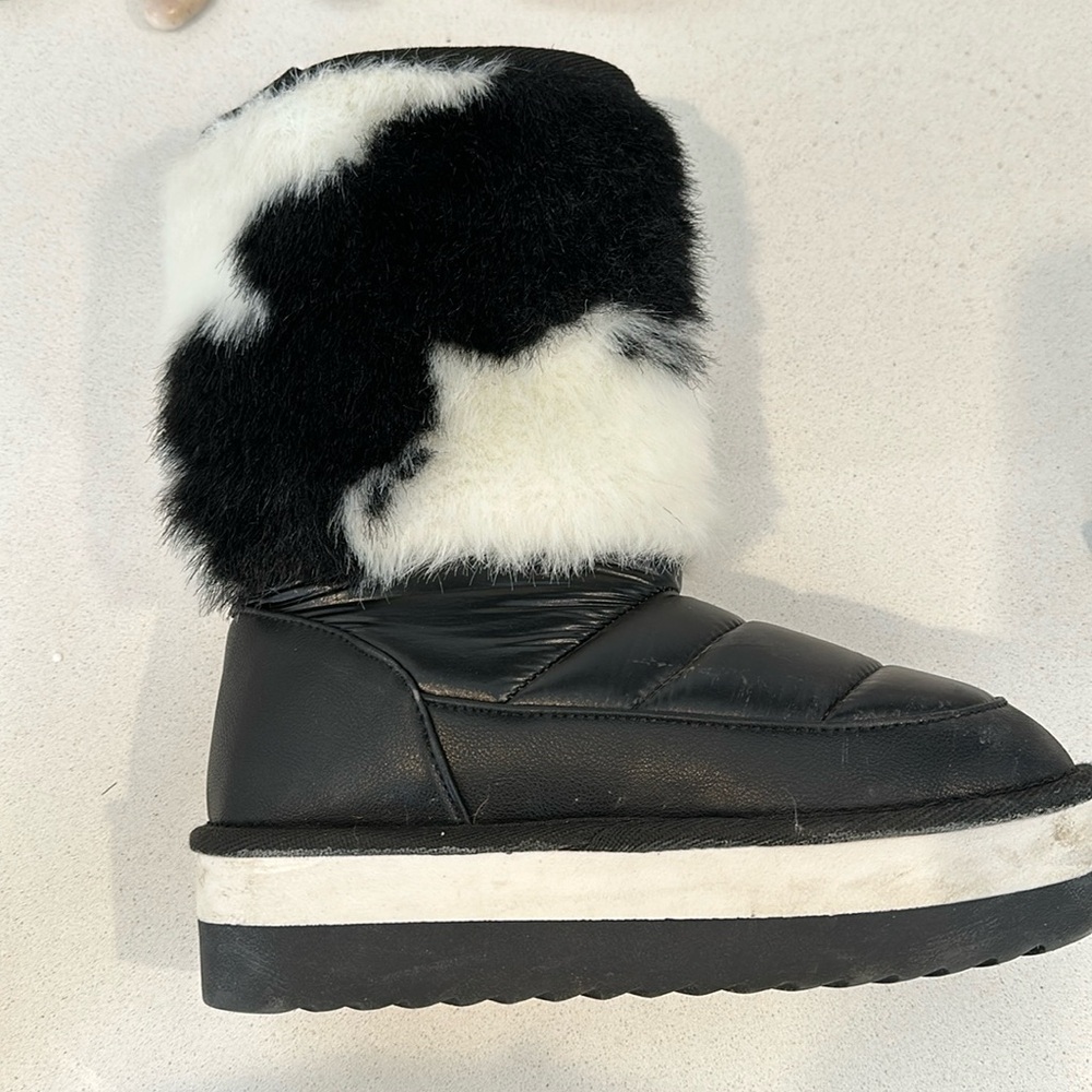 D.Franklin Nordic V.2 yeti black puffer shoes